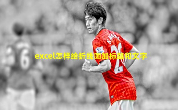 excel怎样给折线图加标题和文字