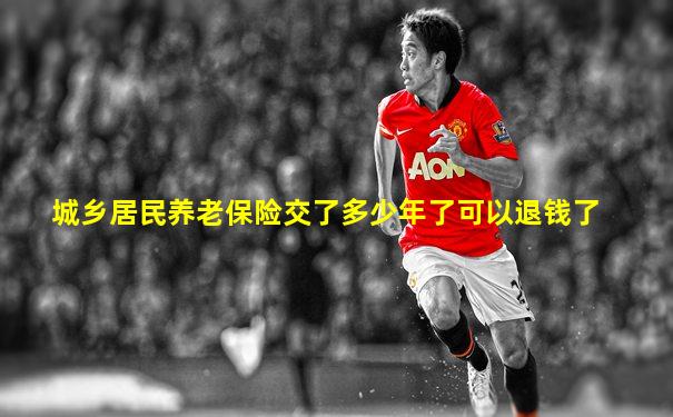 城乡居民养老保险交了多少年了可以退钱了