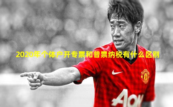 2020年个体户开专票和普票纳税有什么区别