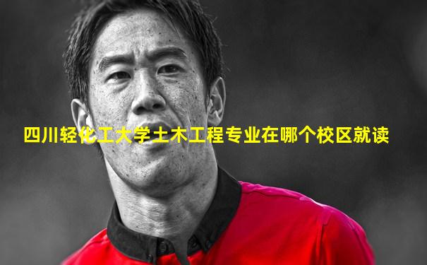 四川轻化工大学土木工程专业在哪个校区就读