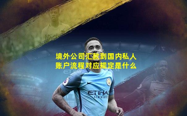 境外公司汇款到国内私人账户流程对应规定是什么