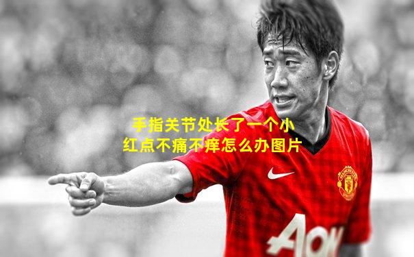 手指关节处长了一个小红点不痛不痒怎么办图片
