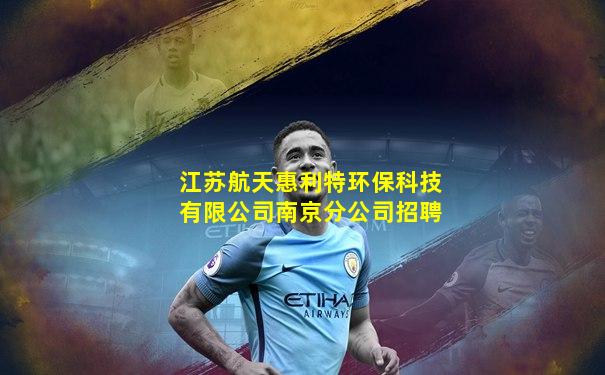 江苏航天惠利特环保科技有限公司南京分公司招聘