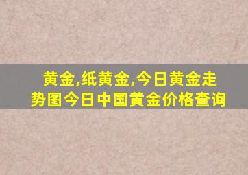 黄金,纸黄金,今日黄金走势图今日中国黄金价格查询
